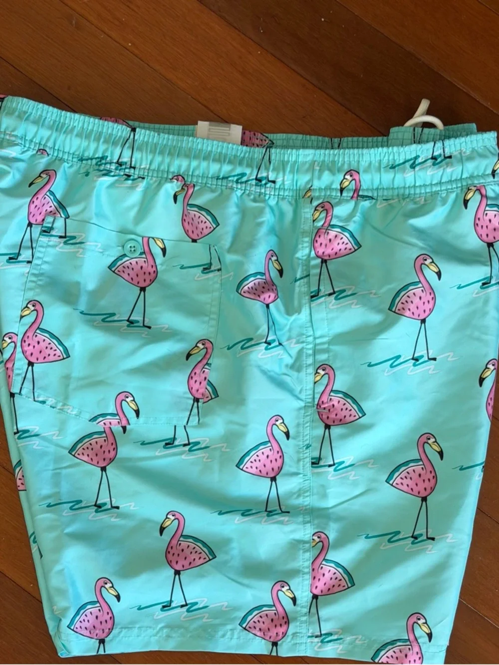 NWT 2XL No Boundaries Pool Party Swim Trunks Men’s Graphic Print Board Shorts